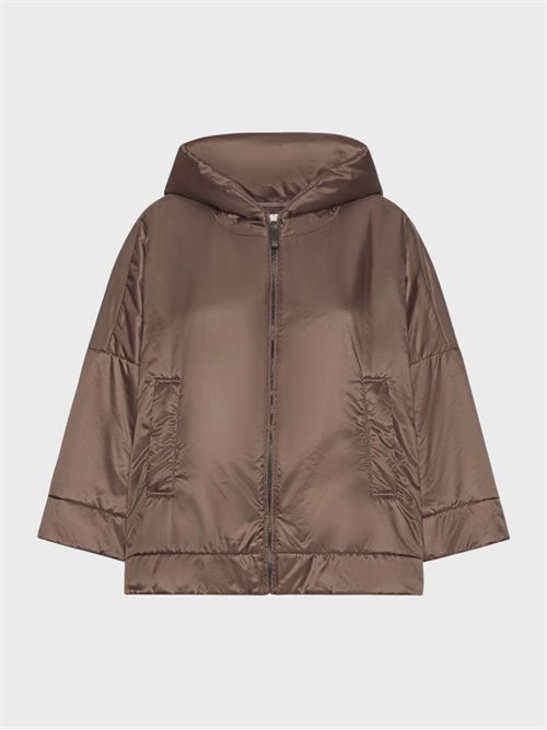 Short oversized padded jacket with side vents MAX MARA THE CUBE | 2629486074600096
